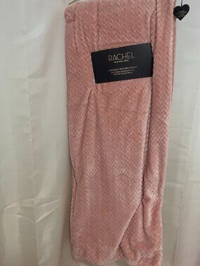 NWT Rachel Roy Oversized Textured Throw Blanket 60 x 70